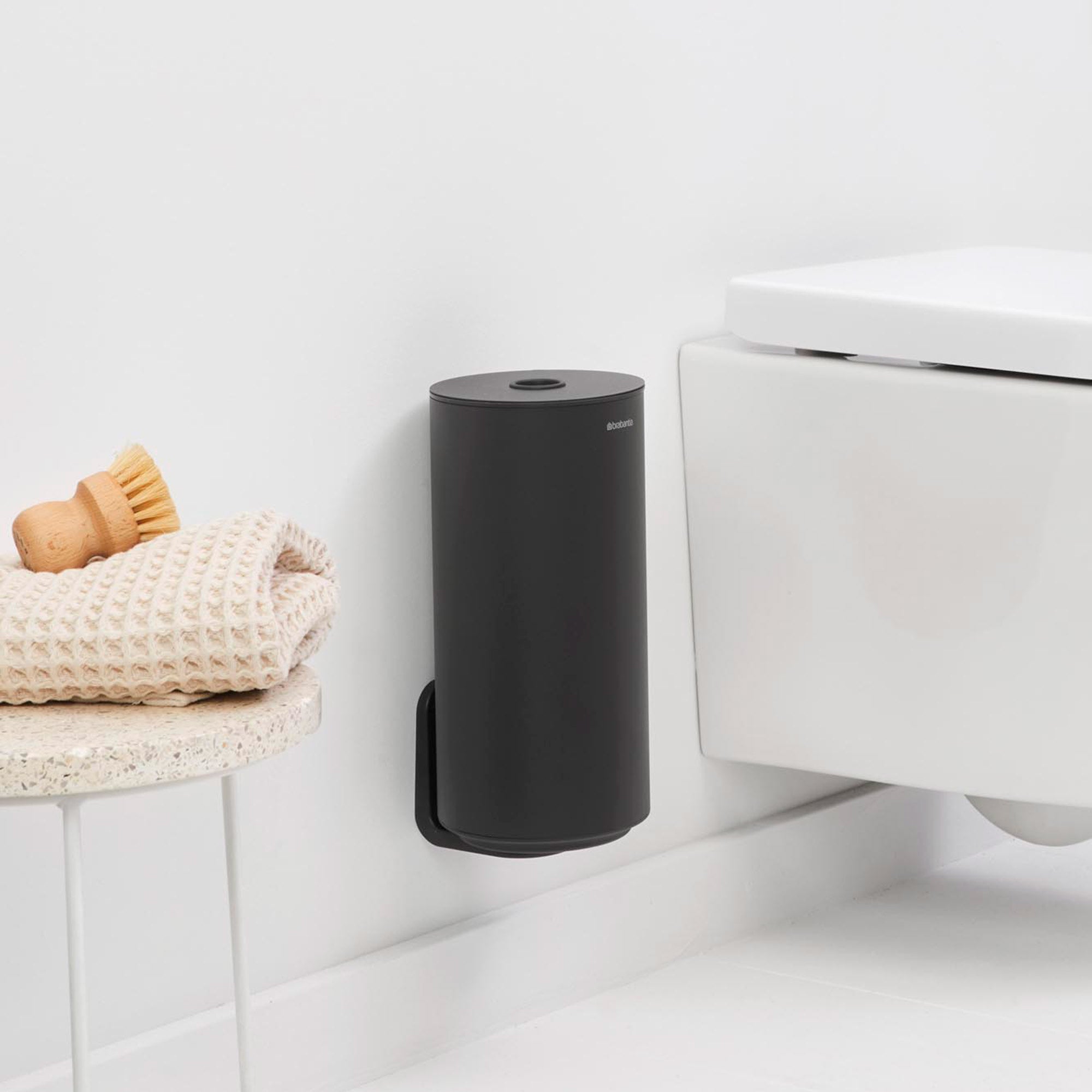 Brabantia Mindset Toilet Roll Dispenser - Mineral Infinite Grey