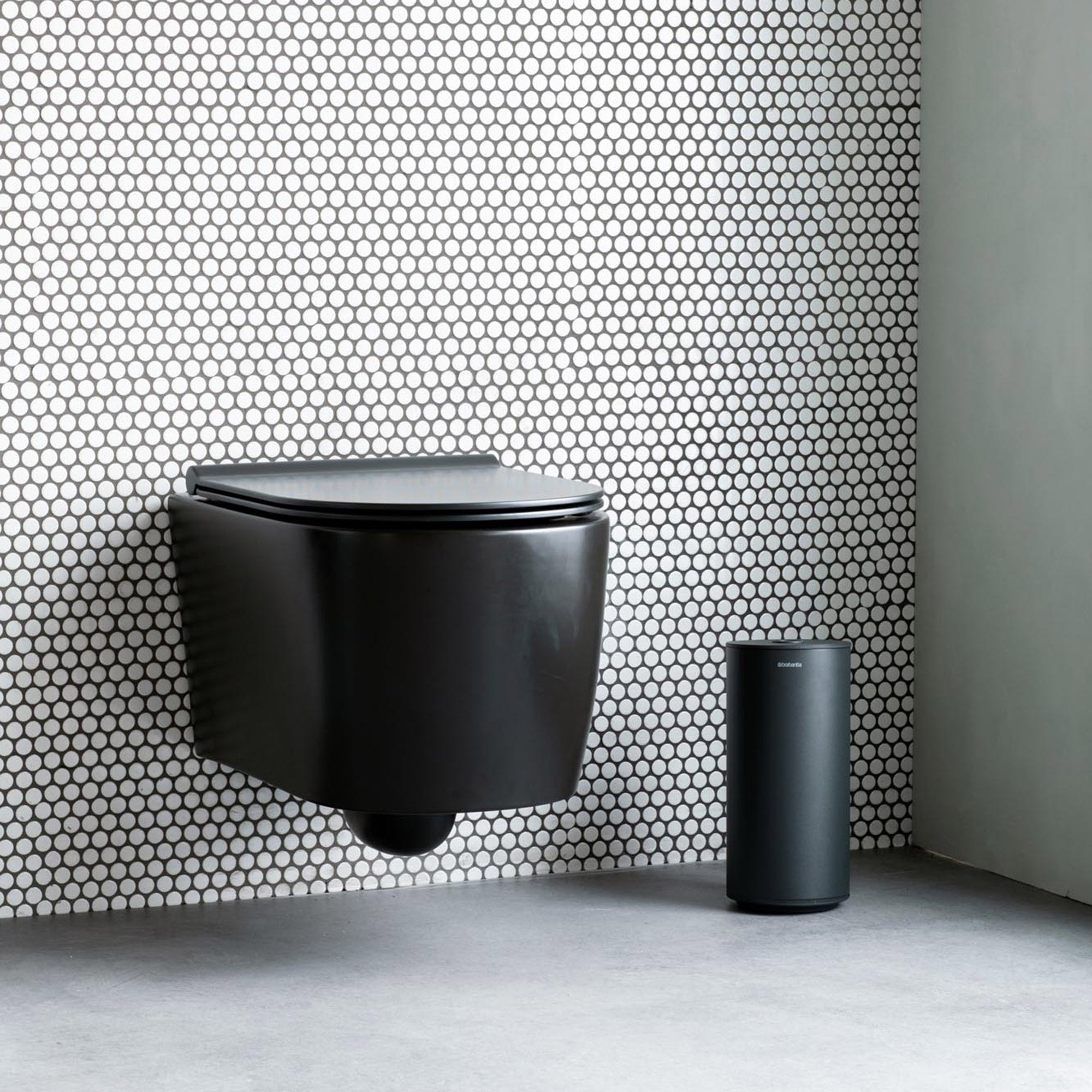 Brabantia Mindset Toilet Roll Dispenser - Mineral Infinite Grey