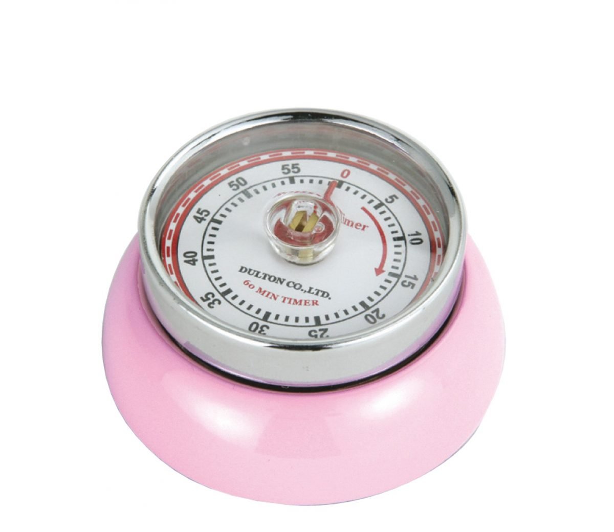 Zassenhaus Speed Kitchen Timer with Magnet – Pink, Ø 7 cm