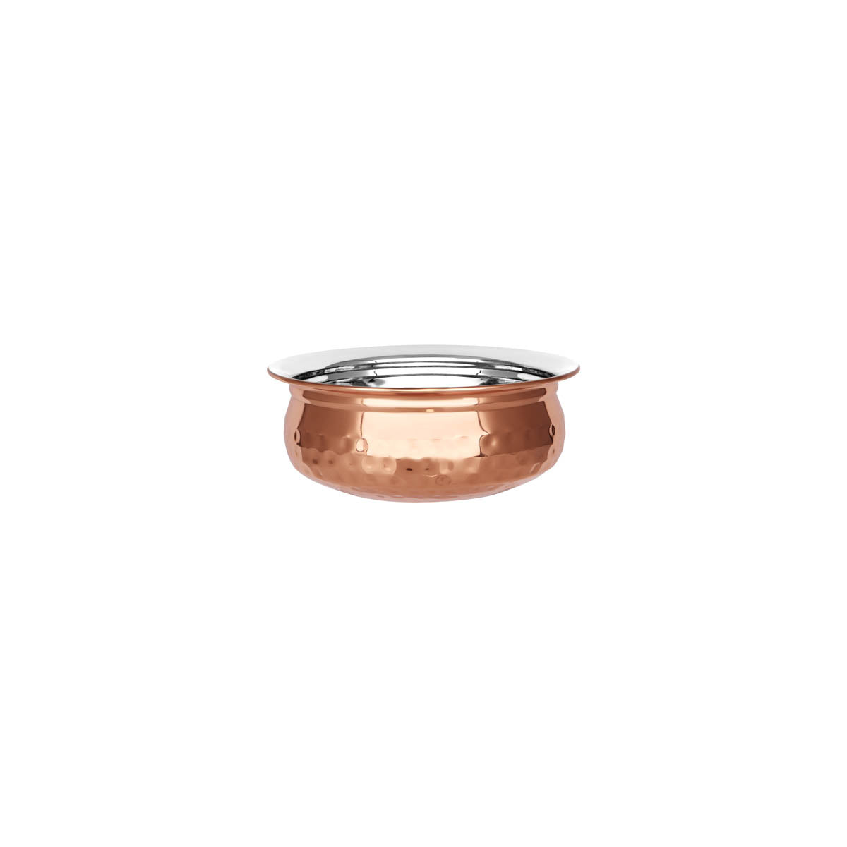 Chef Inox Handi Bowl Stainless Steel & Copper Plate 150x65mm