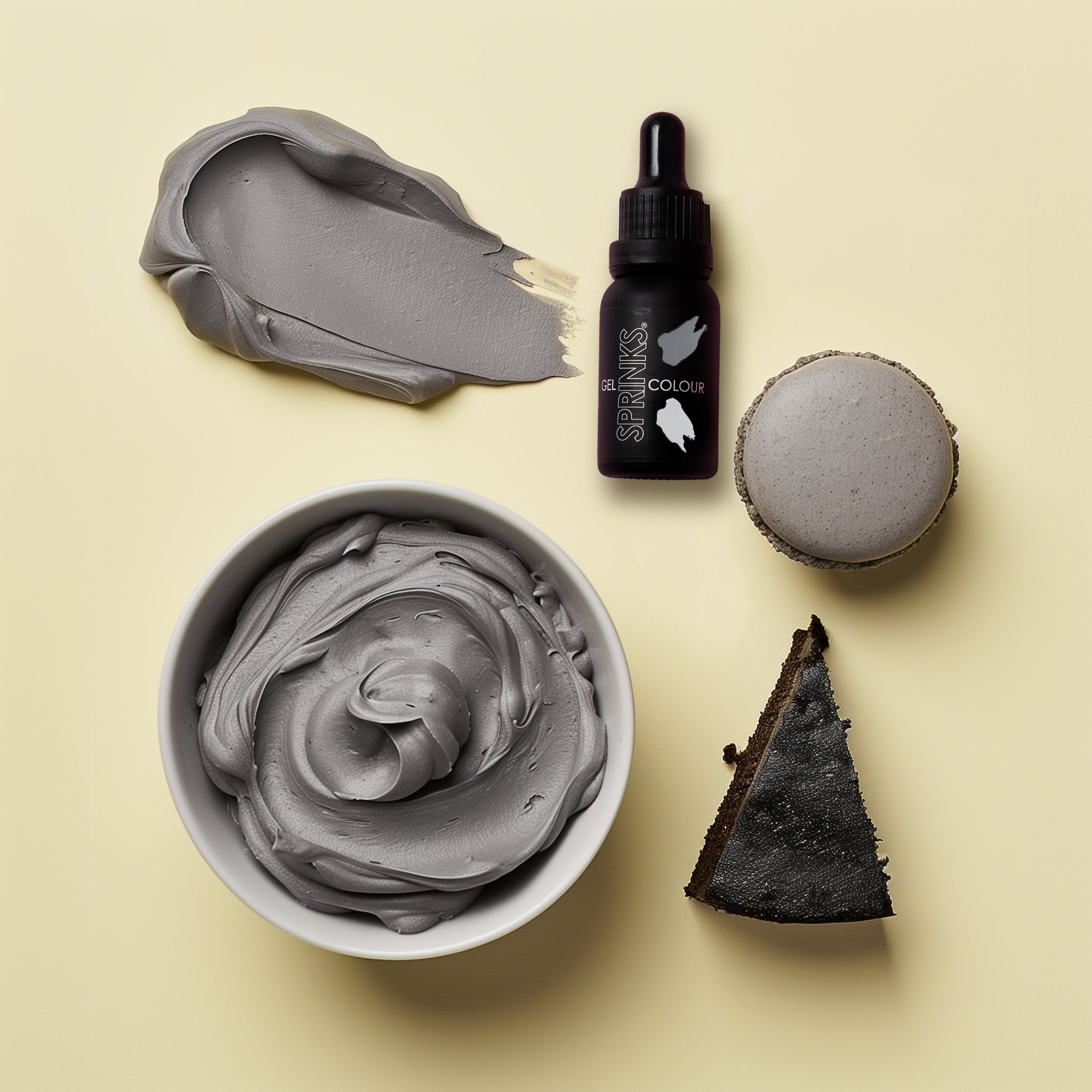 Sprinks Cement Grey Gel Colour 15ml