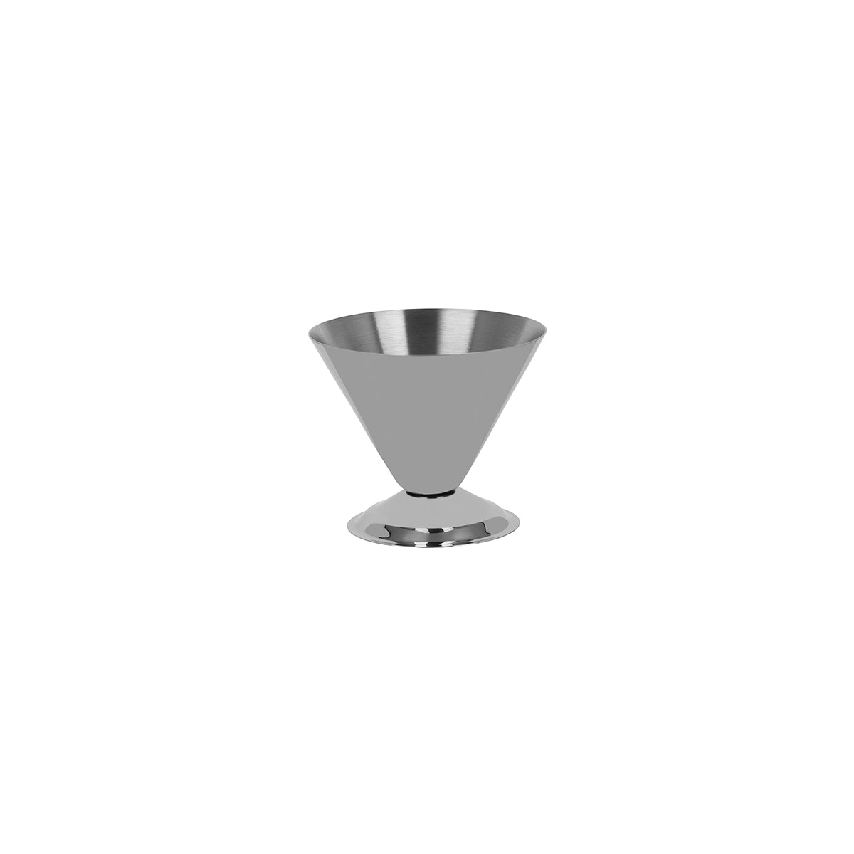 Chef Inox Seafood Cocktail Conical Stainless Steel 94x81mm (150ml)