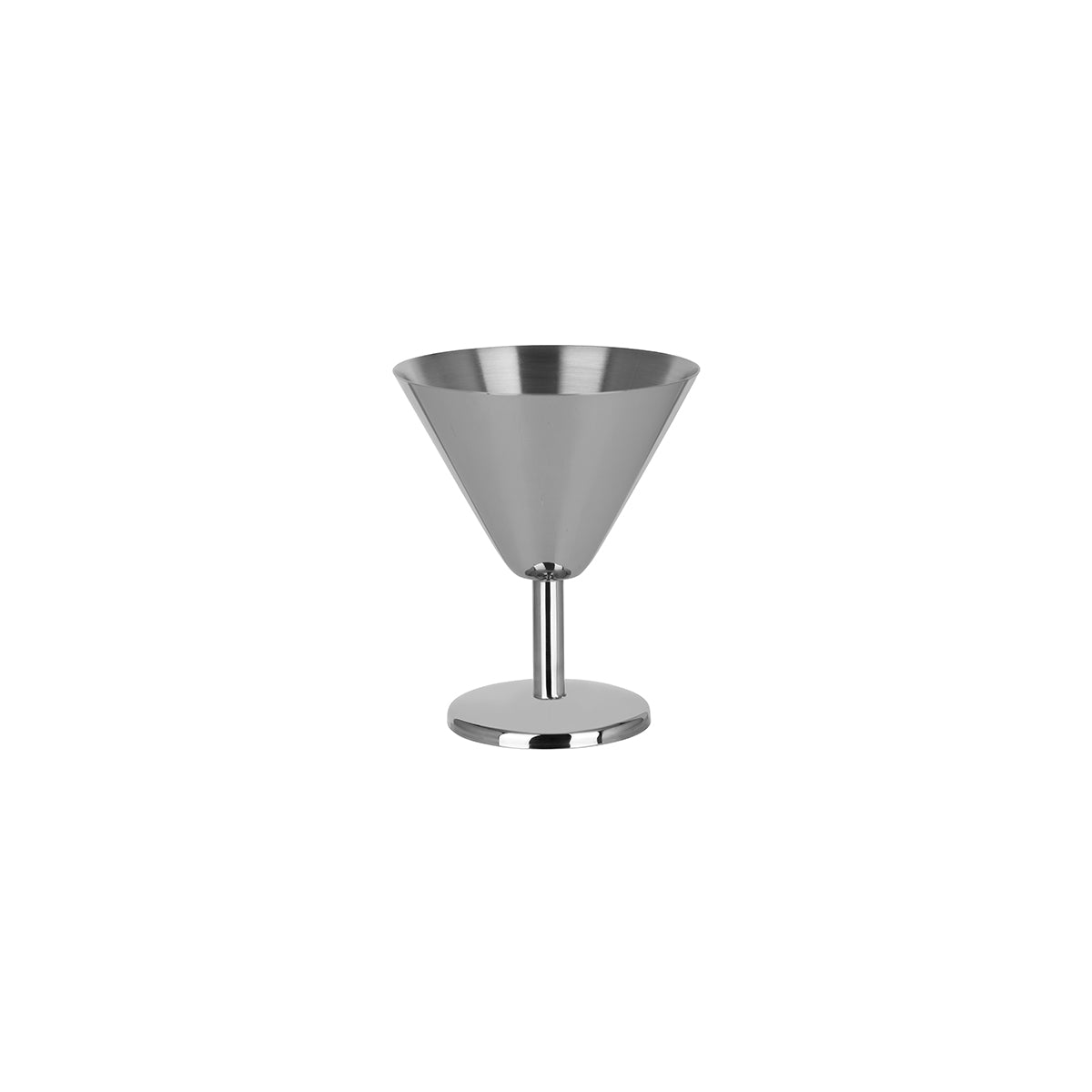 Chef Inox Seafood Cocktail Conical Stainless Steel 94x111mm (150ml)