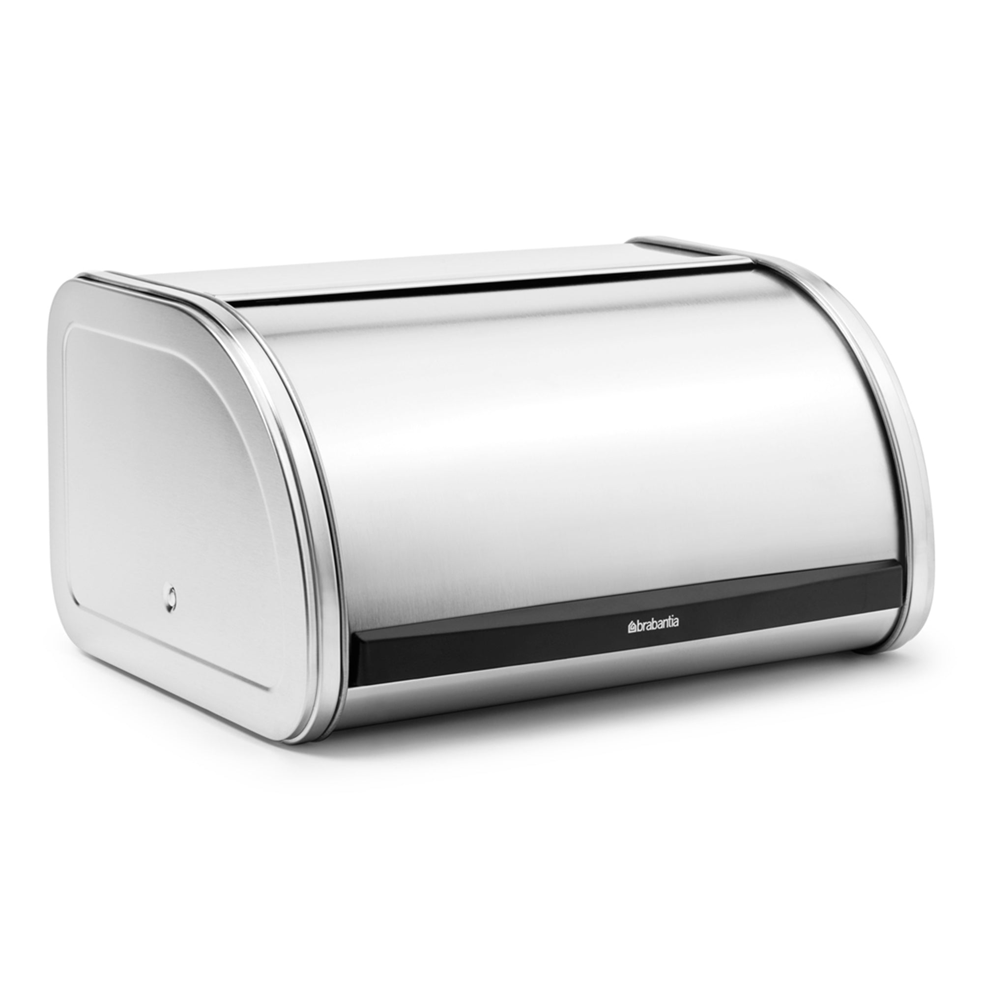 Brabantia Bread Bin Roll Top Medium - Matt Steel