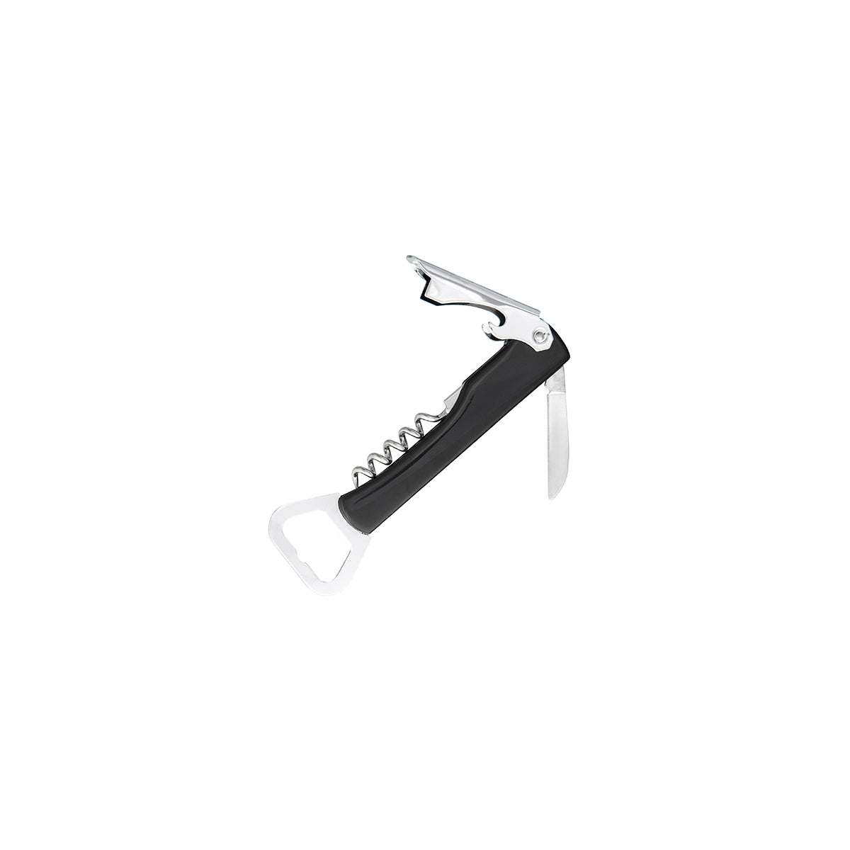 Chef Inox Waiter's Friend & Crown Opener with Black Handle