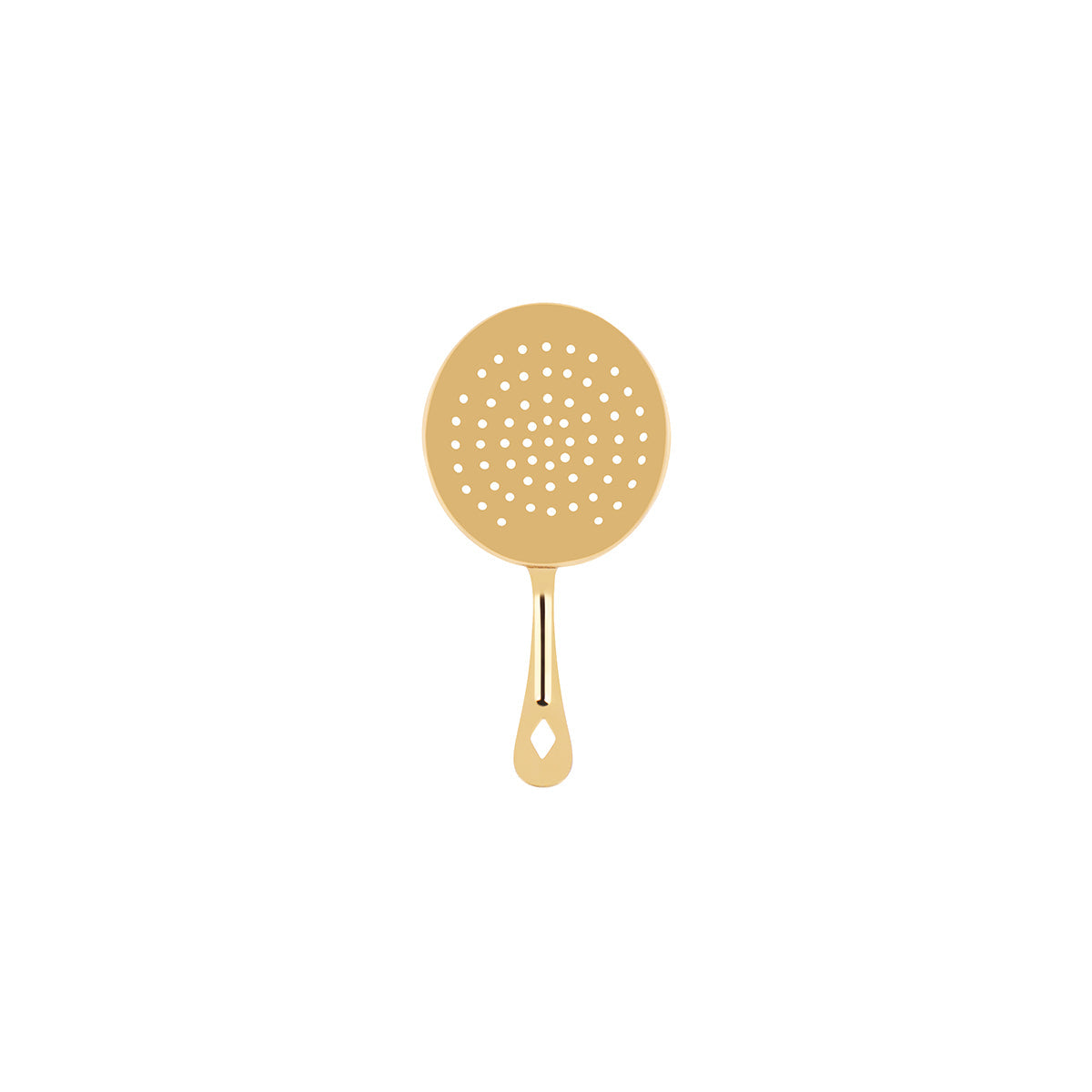 Chef Inox Julep Cocktail Strainer Gold