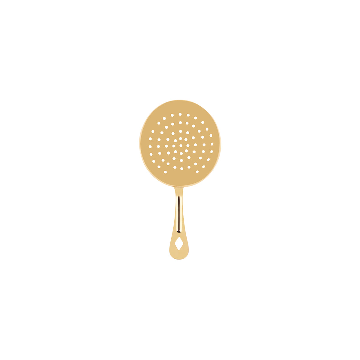 Chef Inox Julep Cocktail Strainer Gold