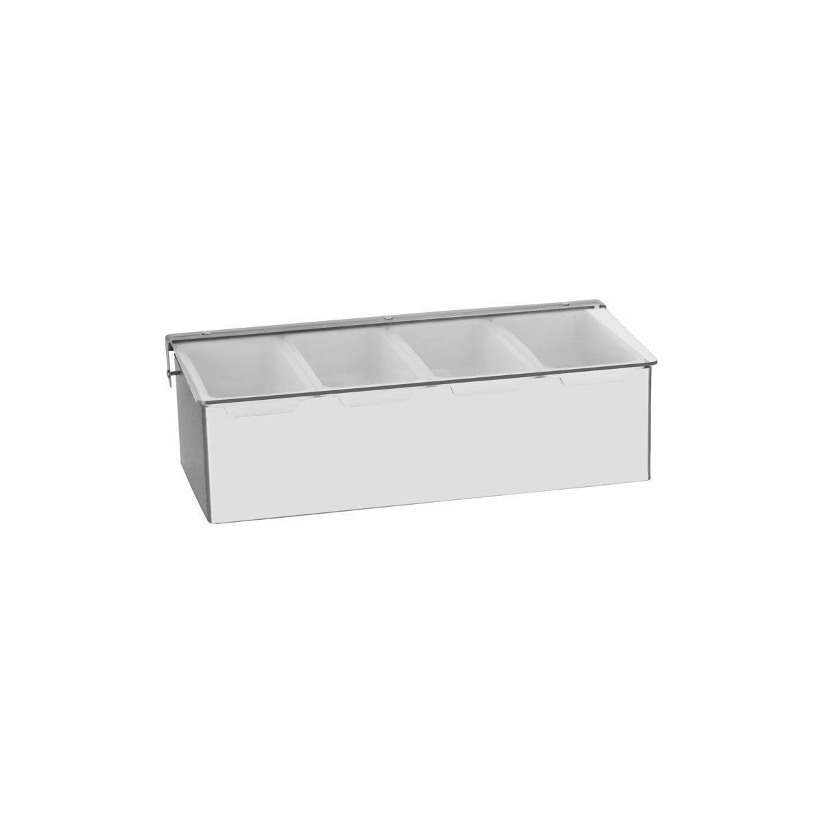 Chef Inox Condiment Dispenser & Garnish Caddy 4-Compartment