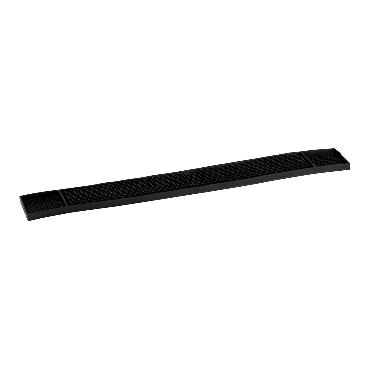 Chef Inox Bar Runner Black Rubber 690x80x20mm