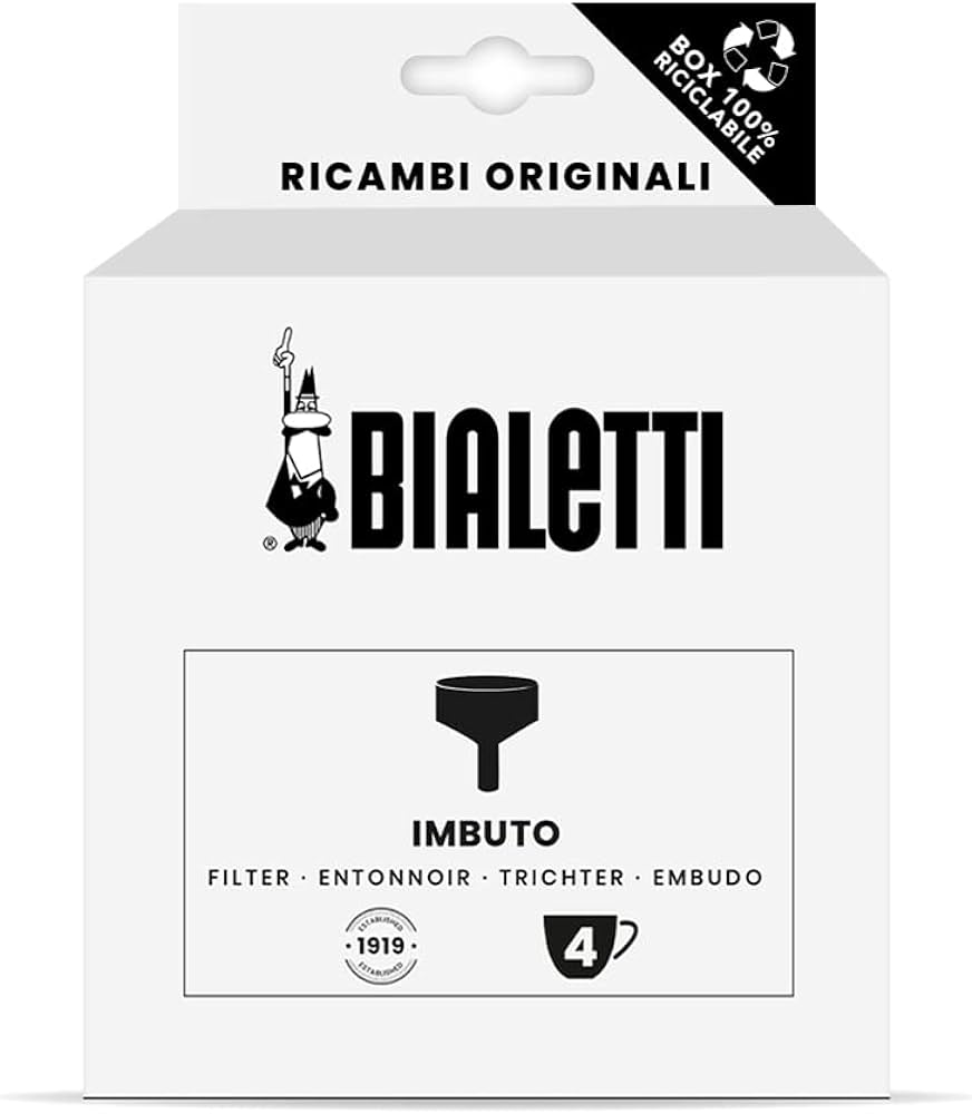 Bialetti Replacement Funnel – New Moka Induction – 4 Cup