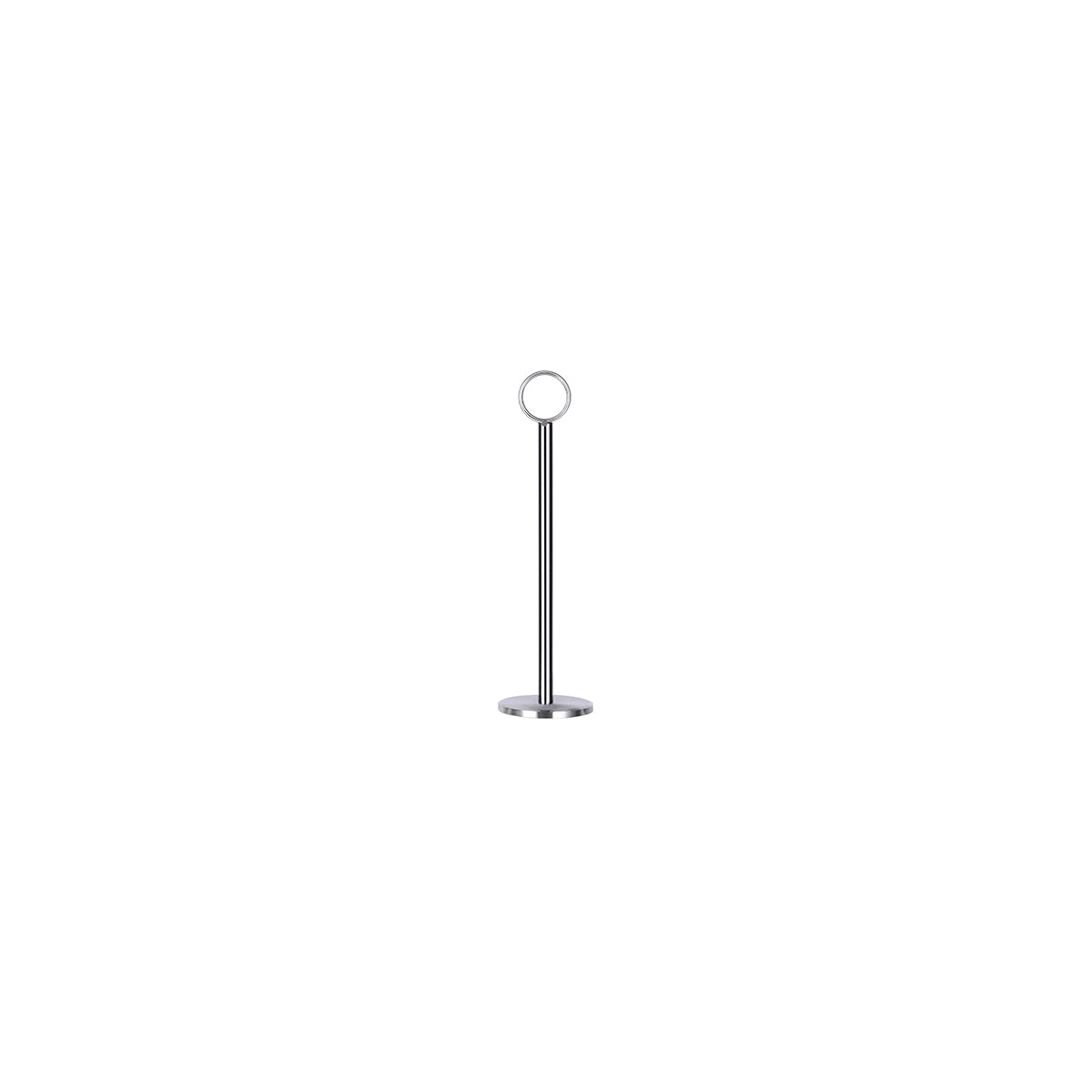 Chef Inox Ring Table Number Stand Chrome 200mm