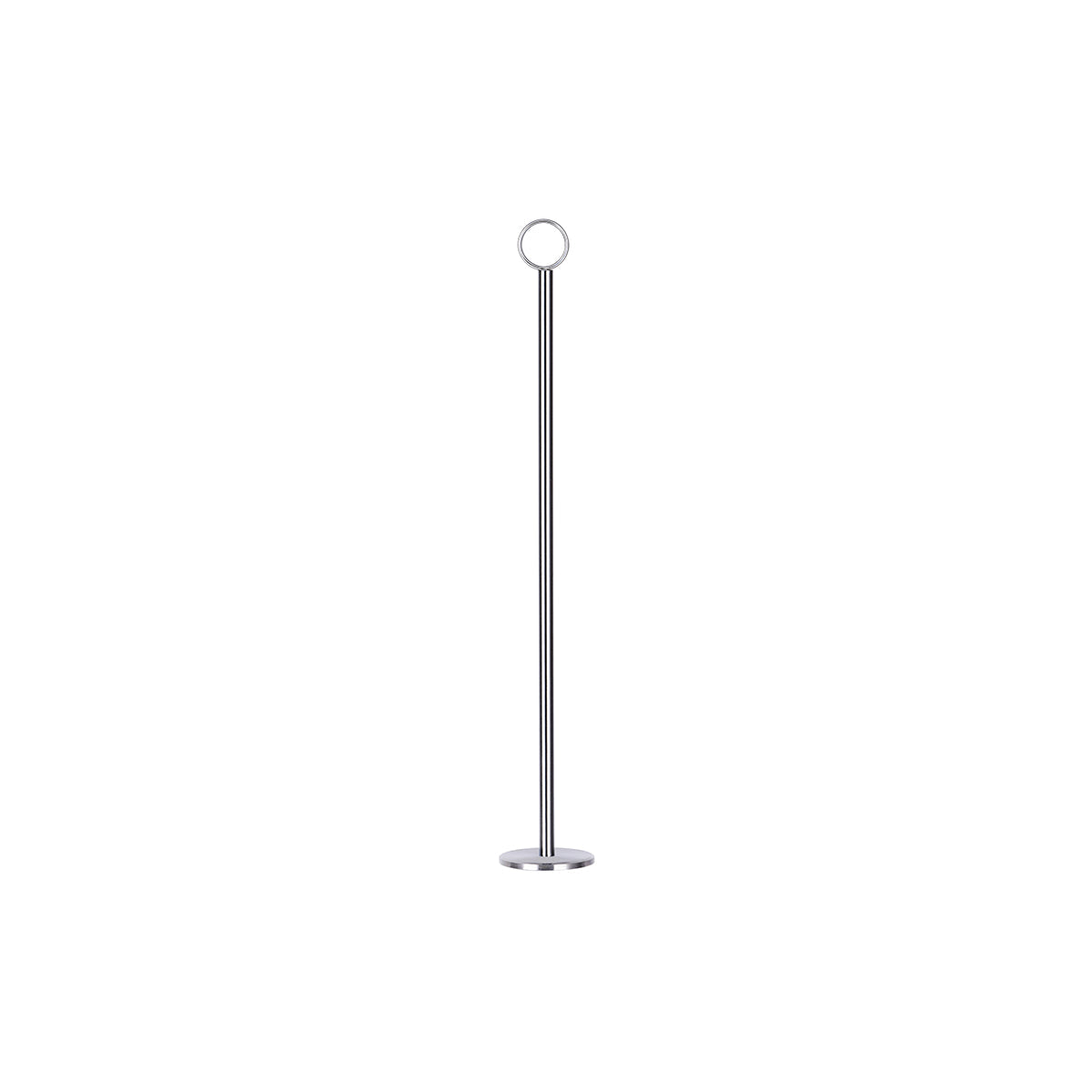 Chef Inox Ring Table Number Stand Chrome 380mm