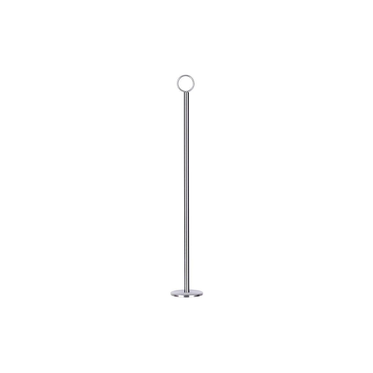 Chef Inox Ring Table Number Stand Chrome 380mm