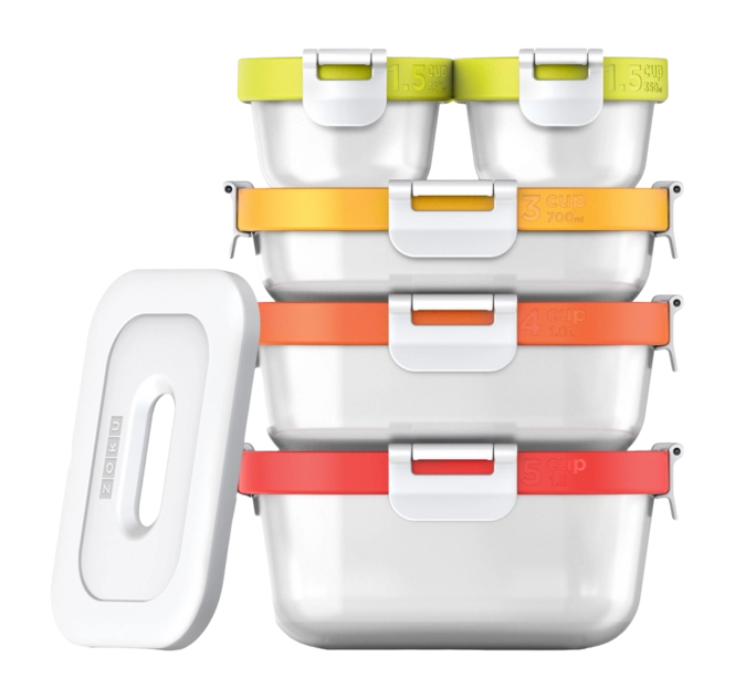 Zoku Neat Stack 11 Piece Food Storage Set