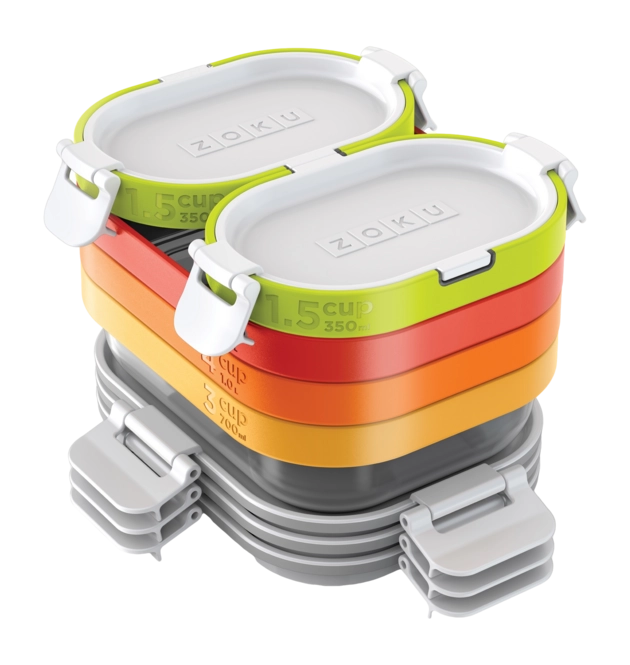 Zoku Neat Stack 11 Piece Food Storage Set