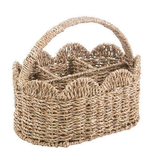 Ladelle Hayman Seagrass Utensil Caddy Holder