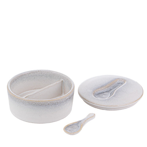 Ladelle Maison Salt Cellar With Spoon