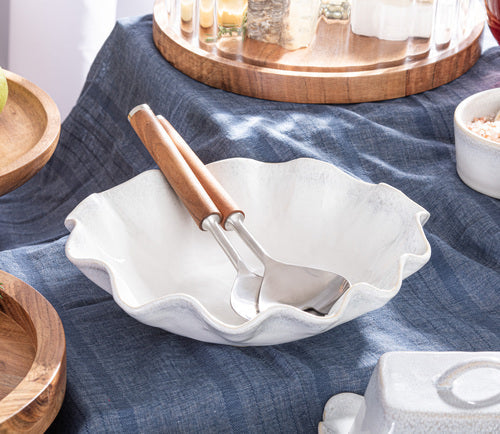Ladelle Maison Salad Servers