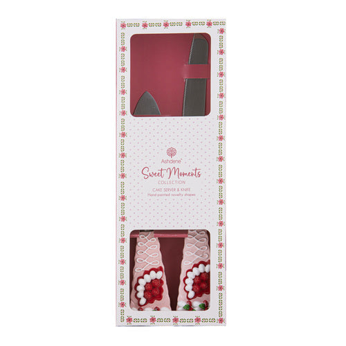 Ashdene Sweet Moments Cake Server and Knife Set