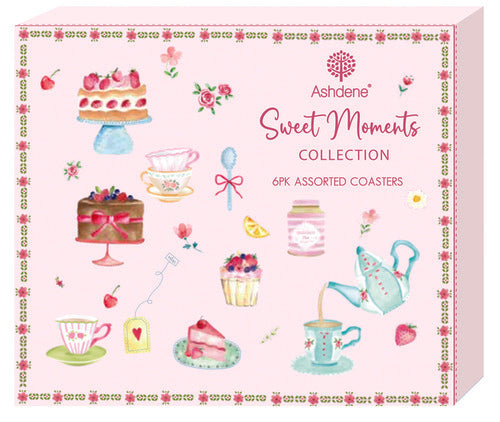 Ashdene Sweet Moments Assorted 6pk Coaster