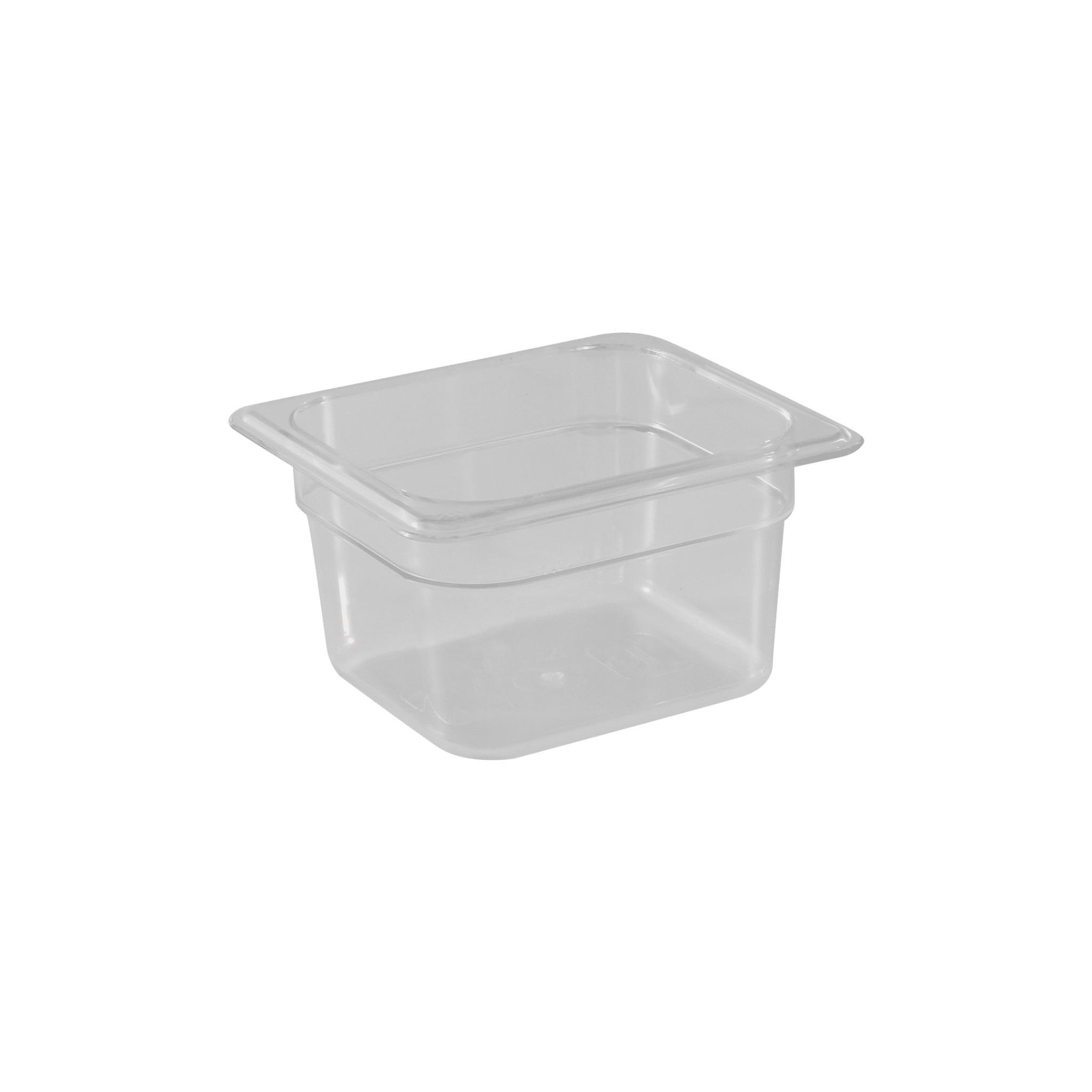 KH Classik Chef 1/6 x 100mm Gn Food Pan Clear Pc