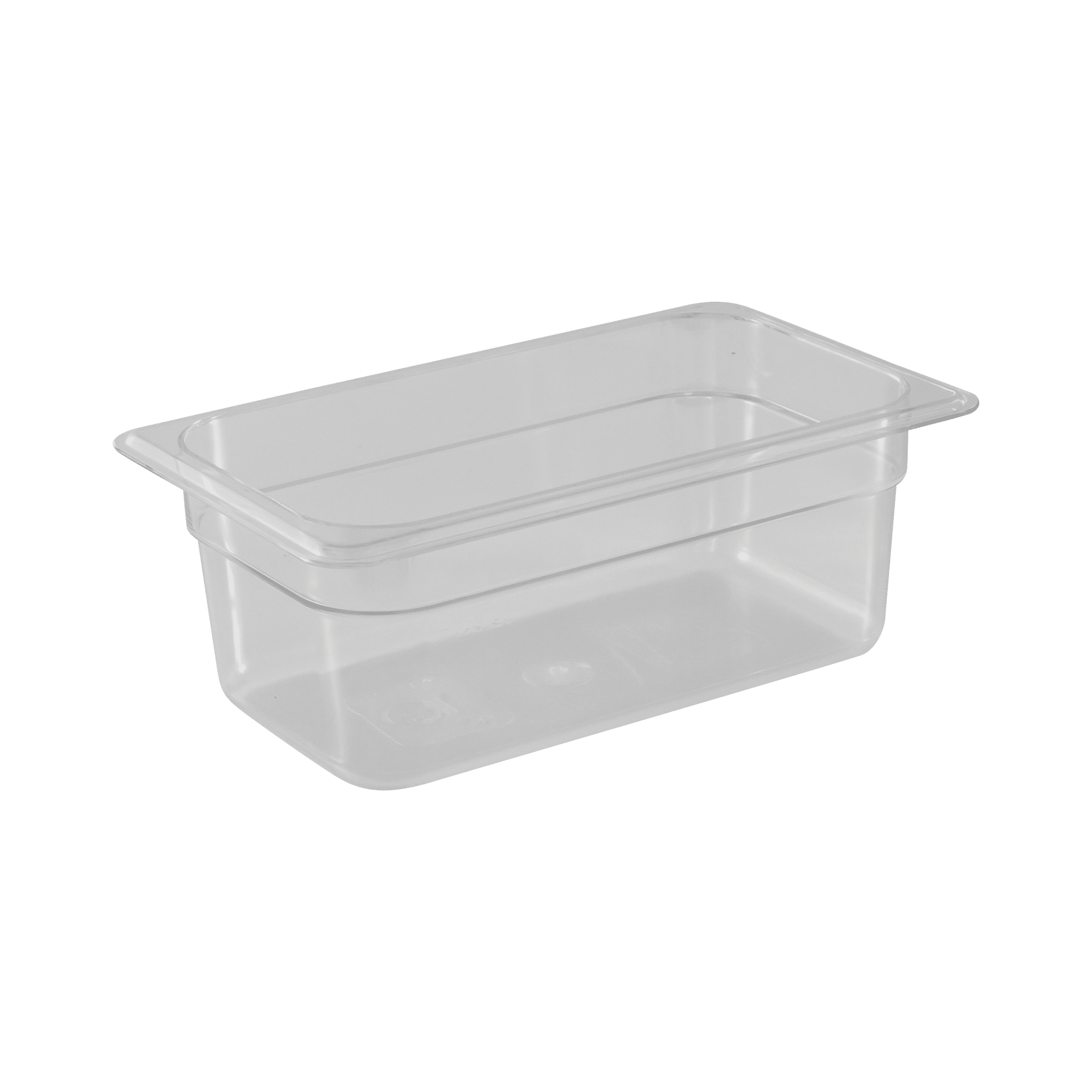 KH Classik Chef 1/4 x 100mm Gn Food Pan Clear Pc