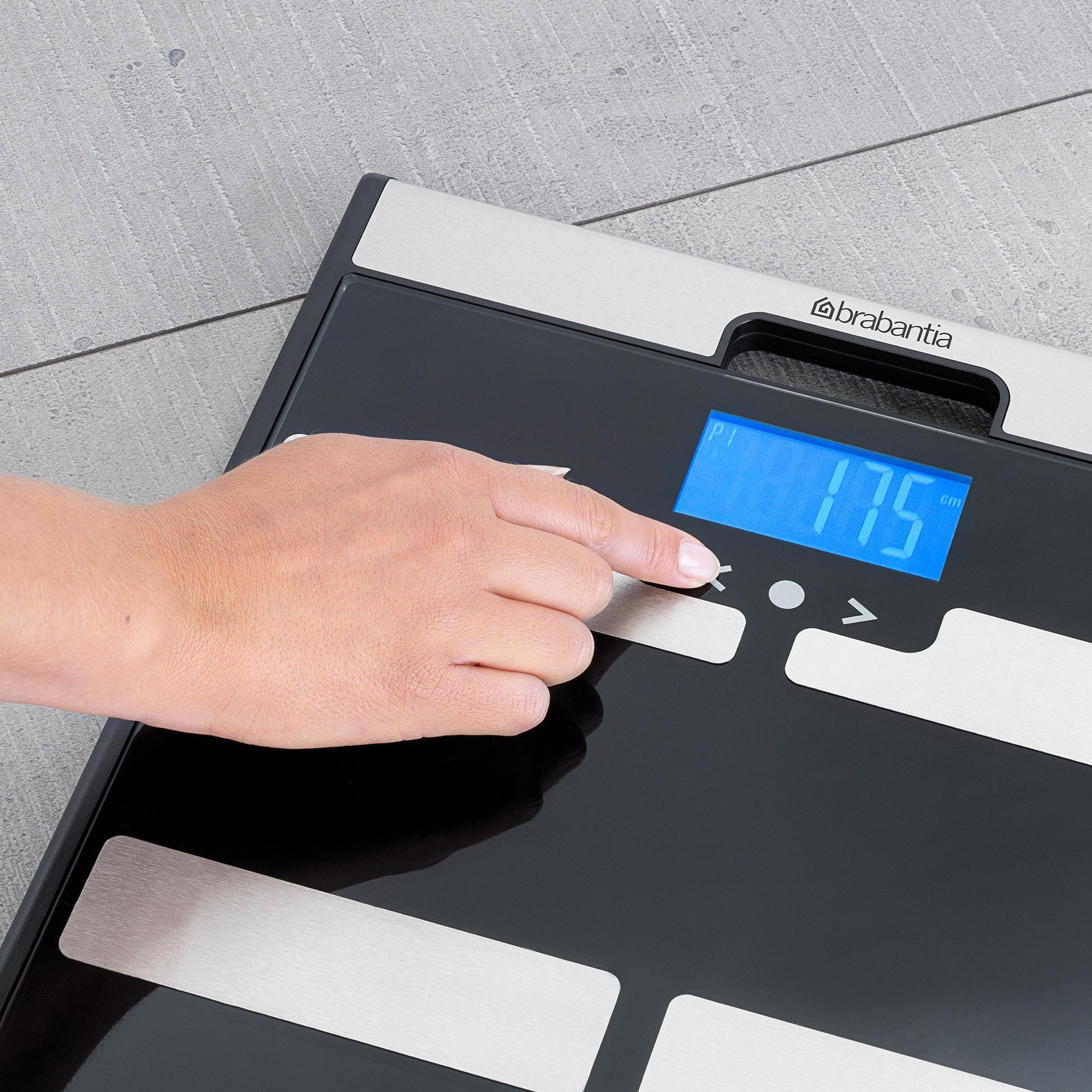 Brabantia Body Analysis Bathroom Scale Black