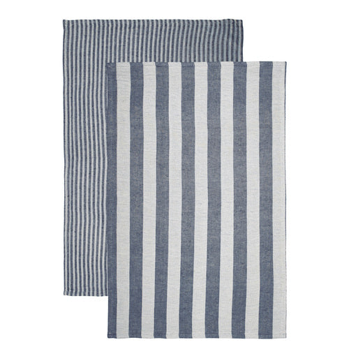 Ladelle Maison Charcoal 2pk Kitchen Towel
