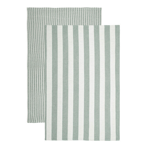 Ladelle Maison Green 2pk Kitchen Towel