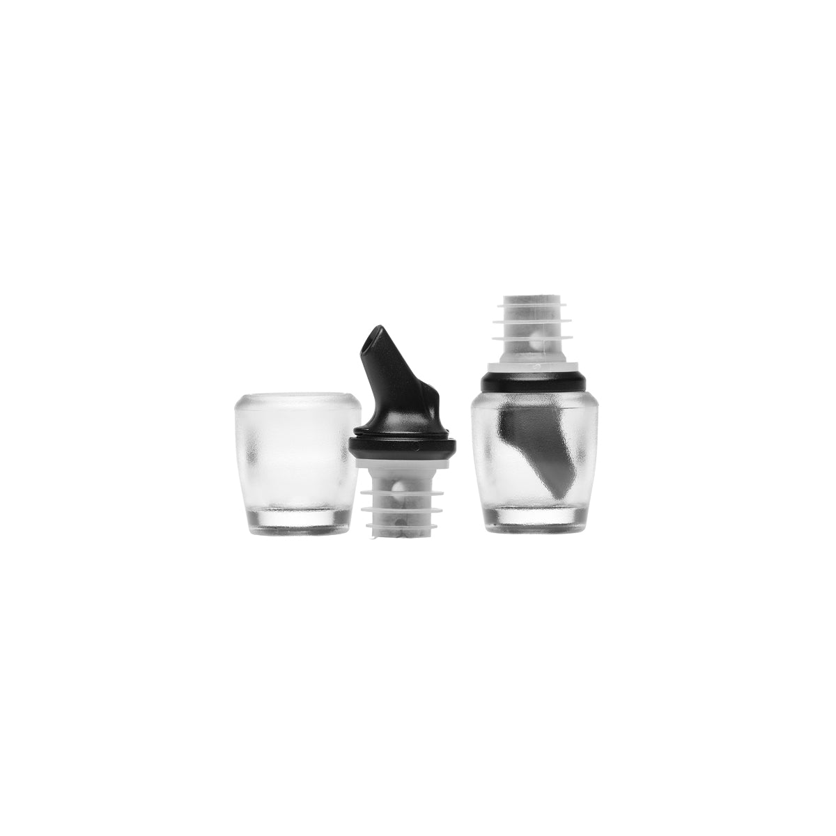 Tru-Pour Pourer Combo & Measure Black 15ml (Pack of 12)