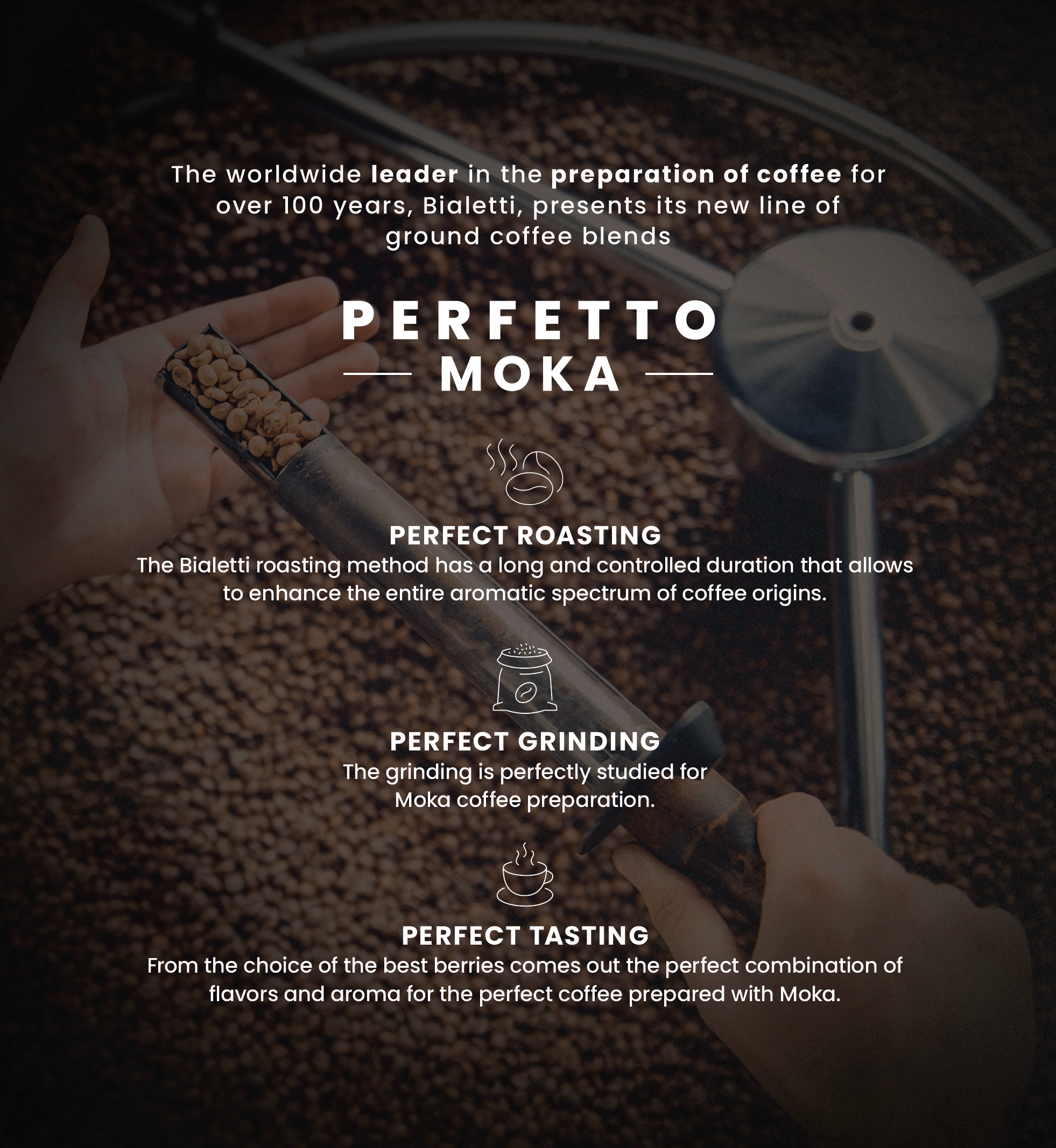 Bialetti Perfetto Moka Decaffeinato Ground Coffee – 250 g