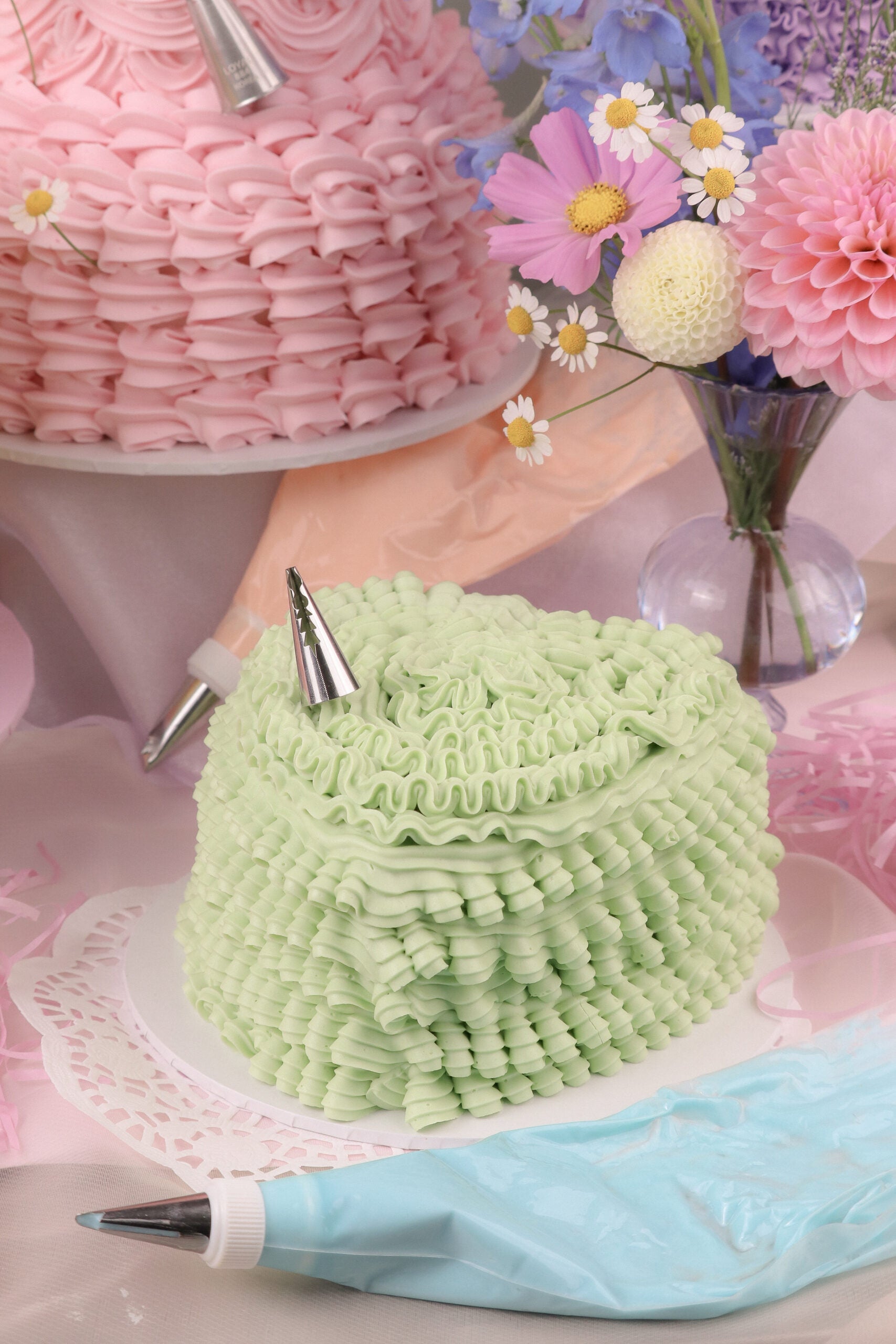 LOYAL Piping Tip No. 90 Ruffle Stainless Steel