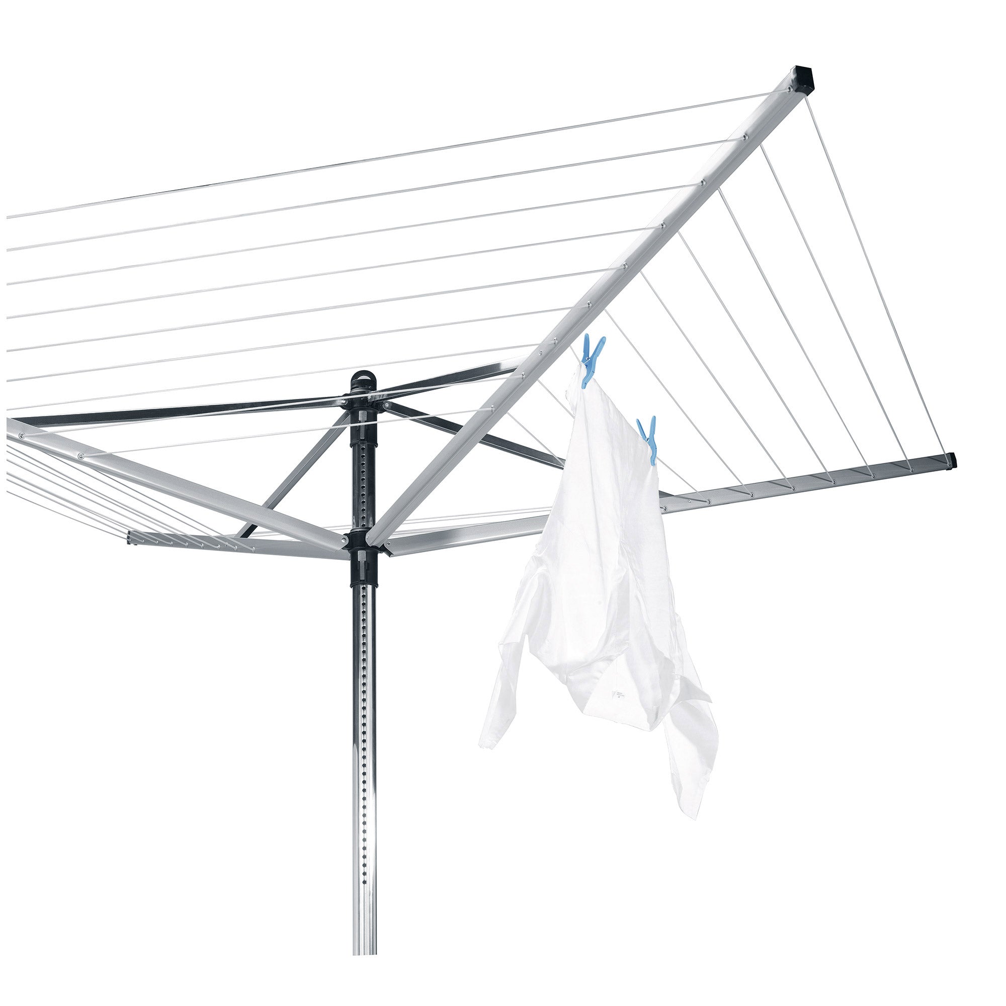 Brabantia Rotary Dryer Lift-O-Matic 4 Arm/50m - Silver