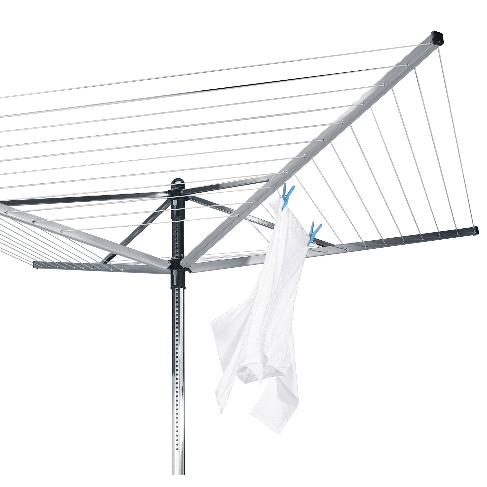 Brabantia Rotary Dryer Lift-O-Matic 4 Arm/60m - Silver