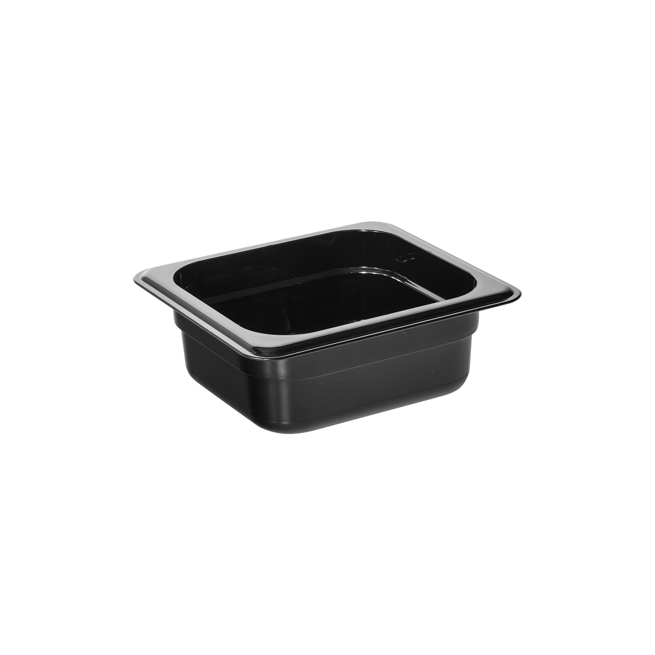 KH Classik Chef 1/6 x 65mm Gn Food Pan Black Pc