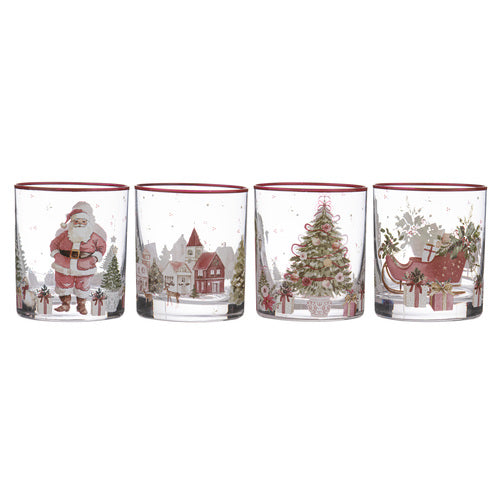 Ashdene Hollybrook Crystal 4pk Tumbler