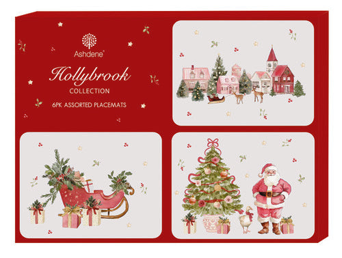Ashdene Hollybrook 6pk Placemat