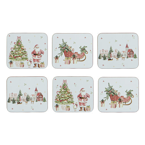 Ashdene Hollybrook 6pk Coaster