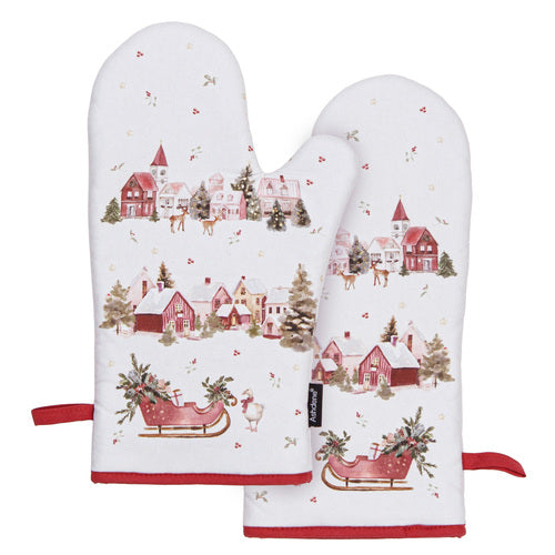 Ashdene Hollybrook 2pk Oven Mitt