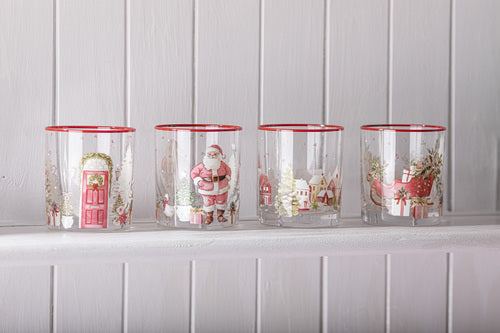 Ashdene Hollybrook Crystal 4pk Tumbler