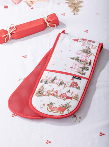 Ashdene Hollybrook Double Oven Mitt