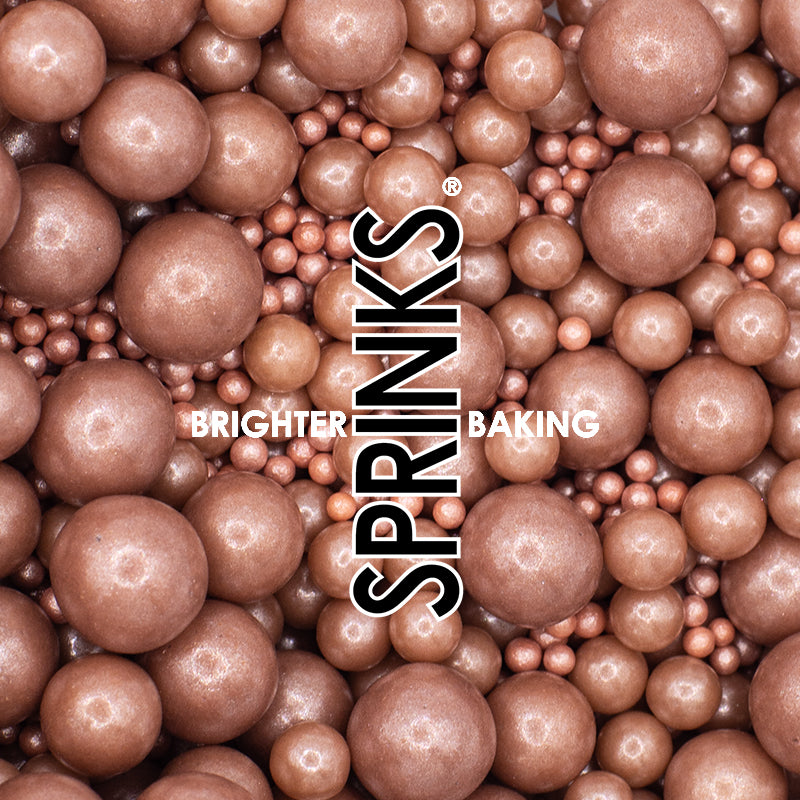 Sprinks Bubble Bubble Sprinkles Rose Gold 500g