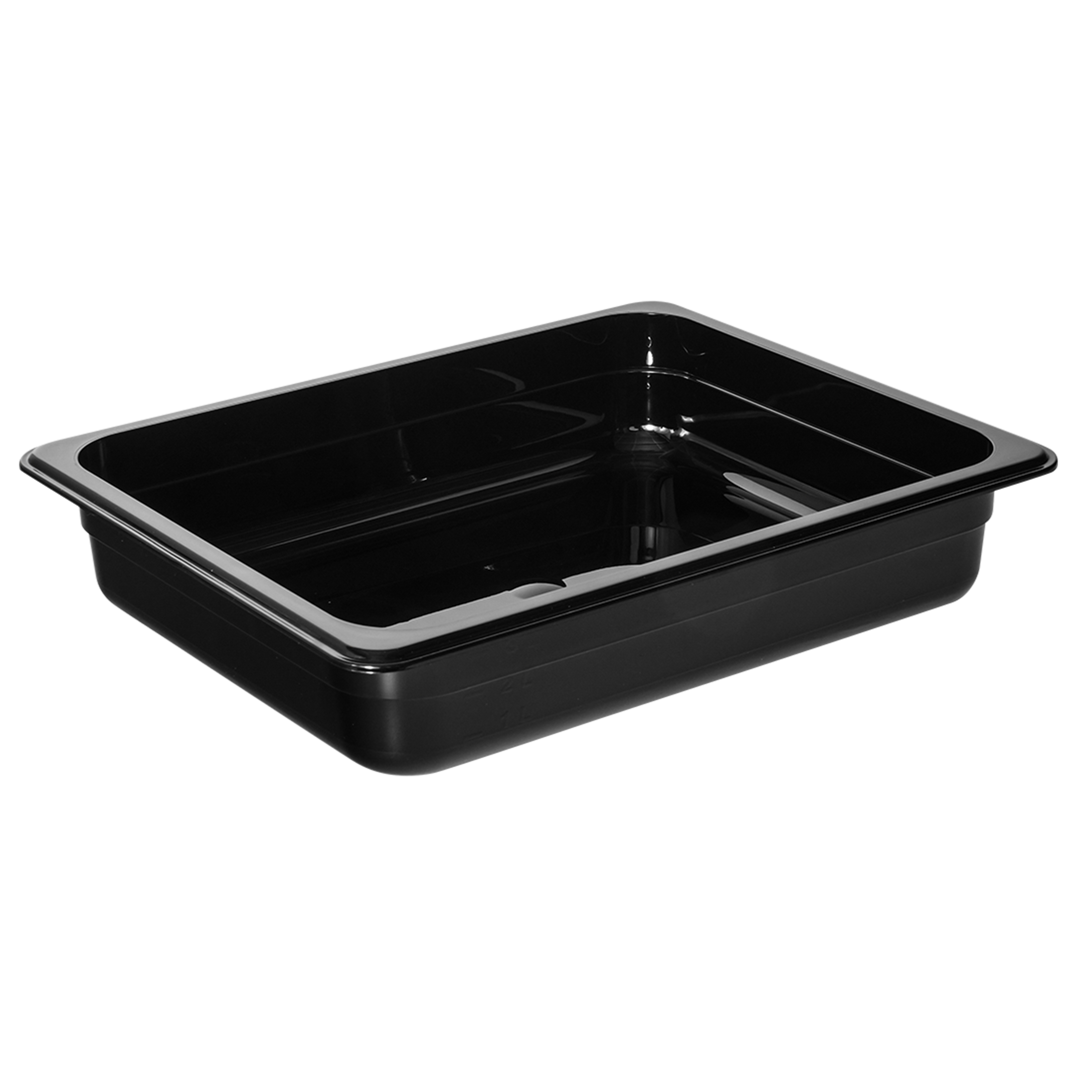 KH Classik Chef 1/2 x 65mm Gn Food Pan Black Pc