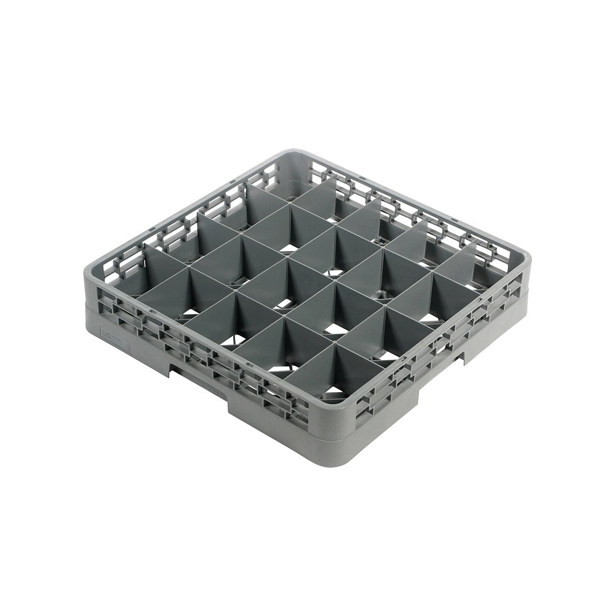 Unica Glass Rack 20 Compartment 500x500x100mm