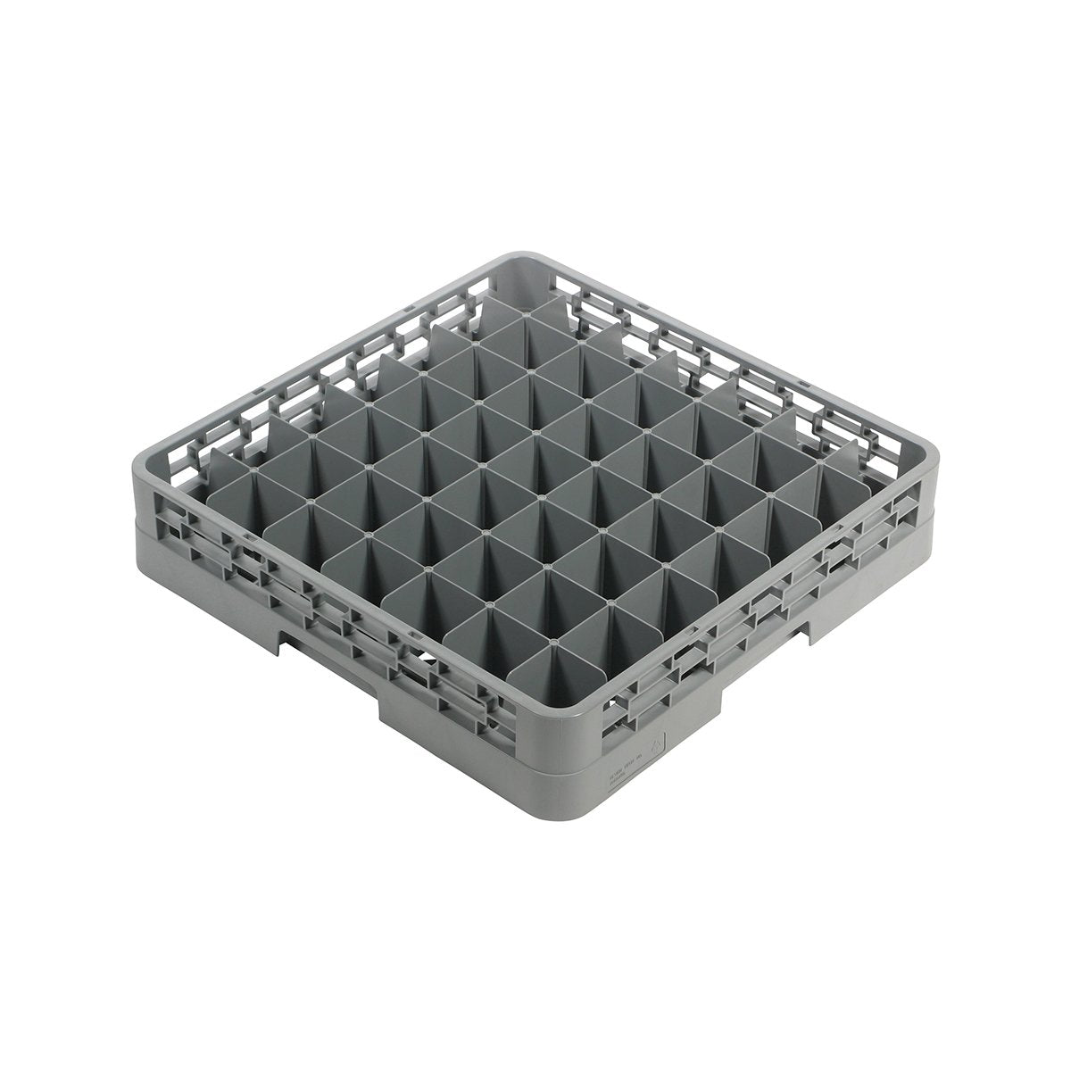 Unica Glass Rack 49 Compartment 500x500x100mm