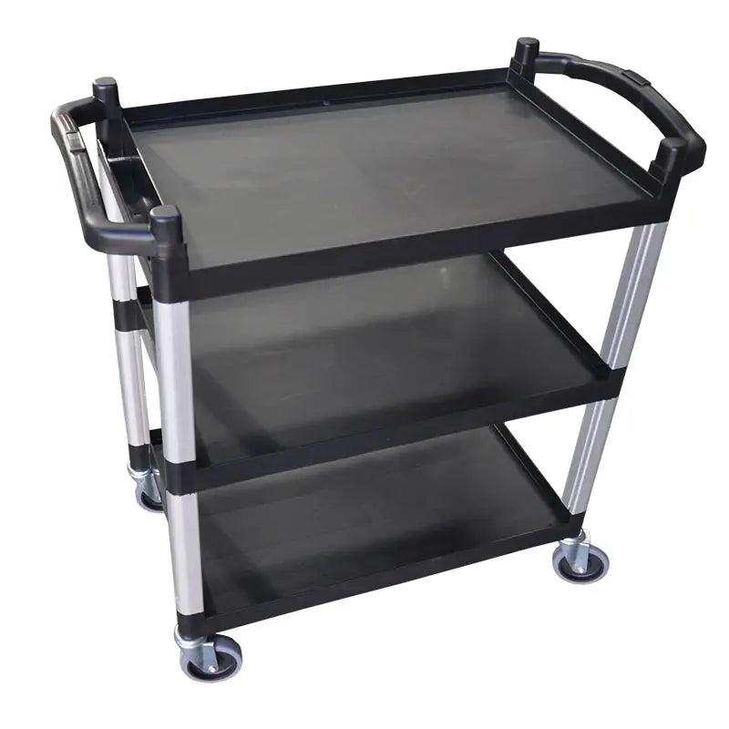 Unica Trolley Black 3 Tier Large 890x540x940mm