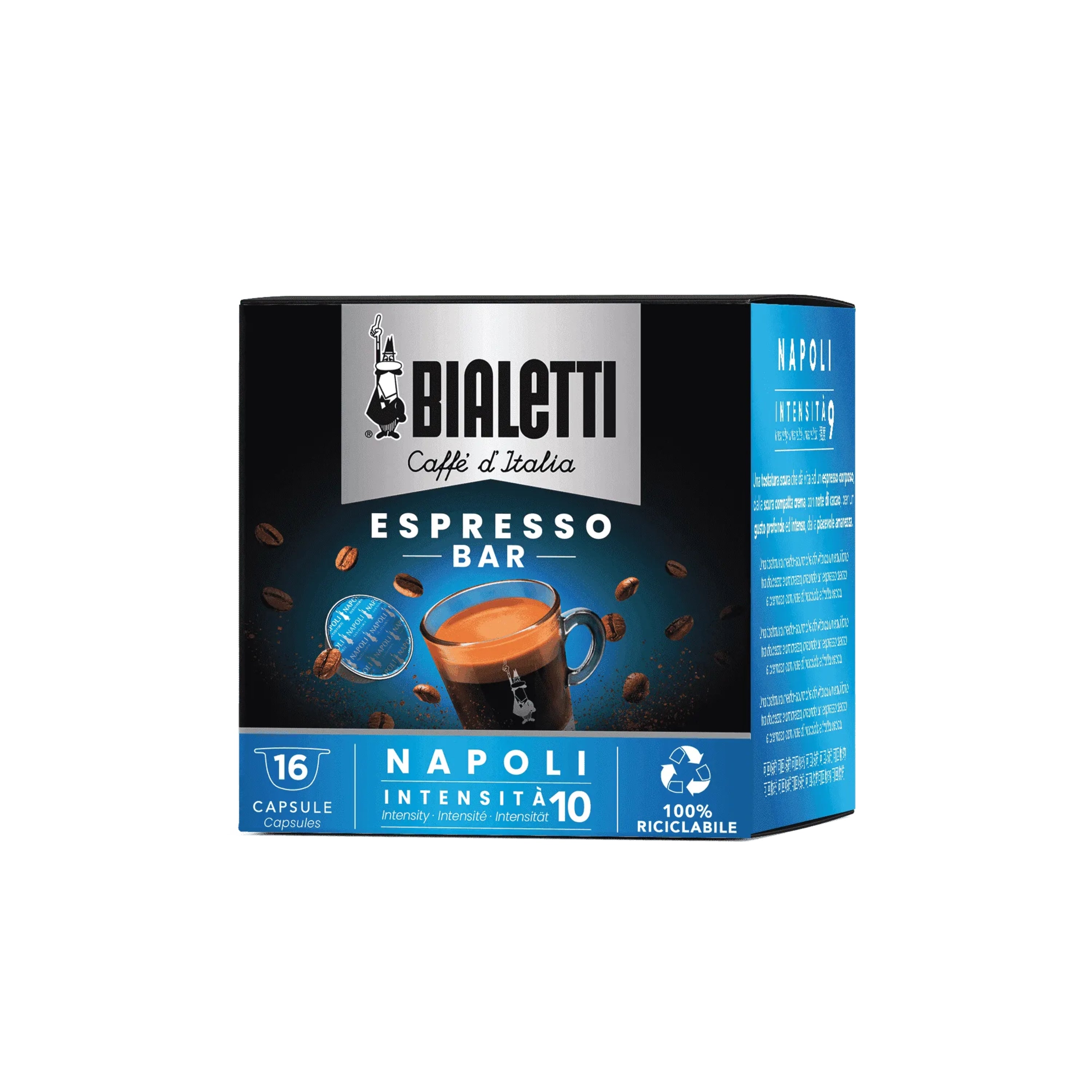 Bialetti Napoli Coffee Capsules (Box of 16)