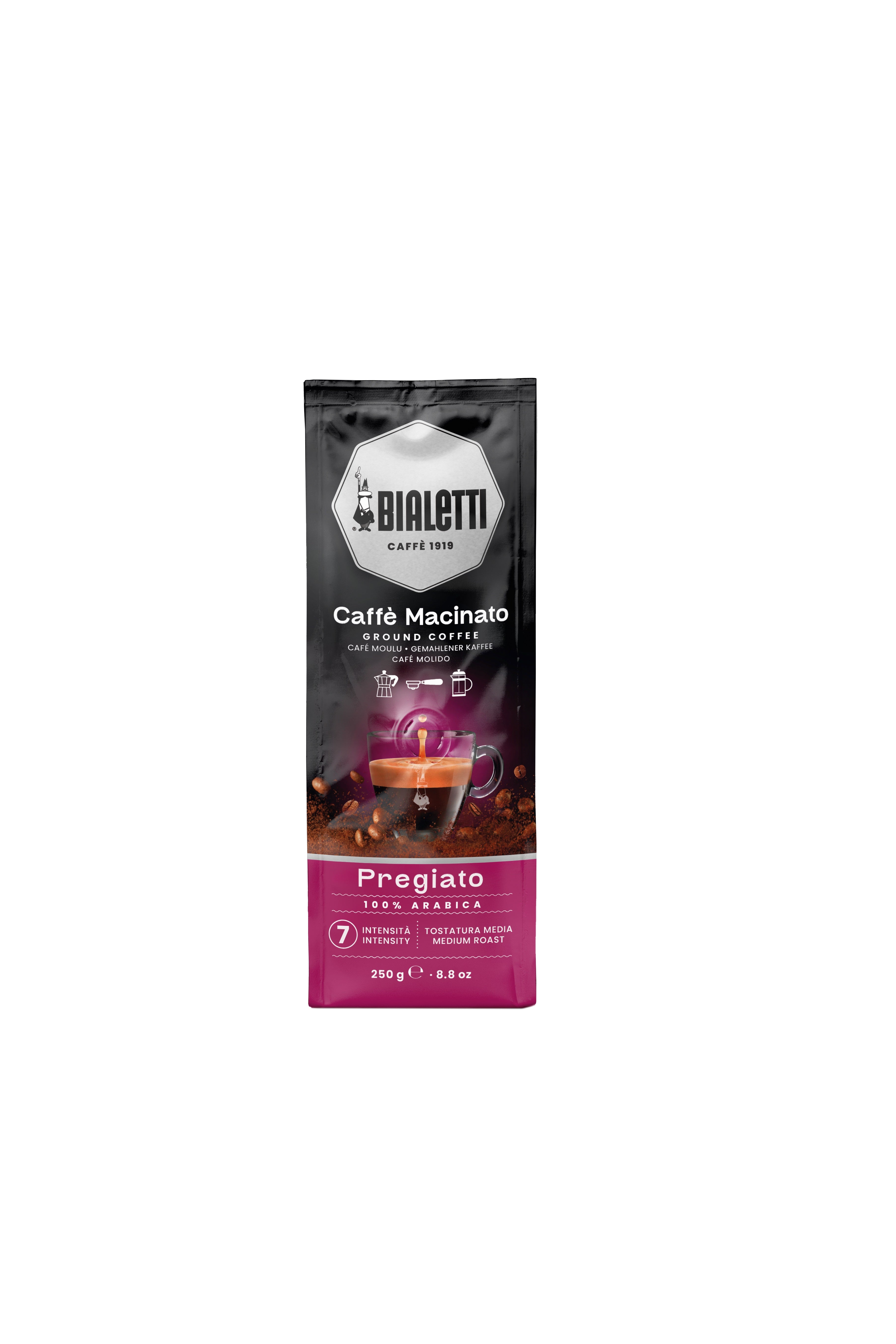 Bialetti Pregiato Ground Coffee – 250 g