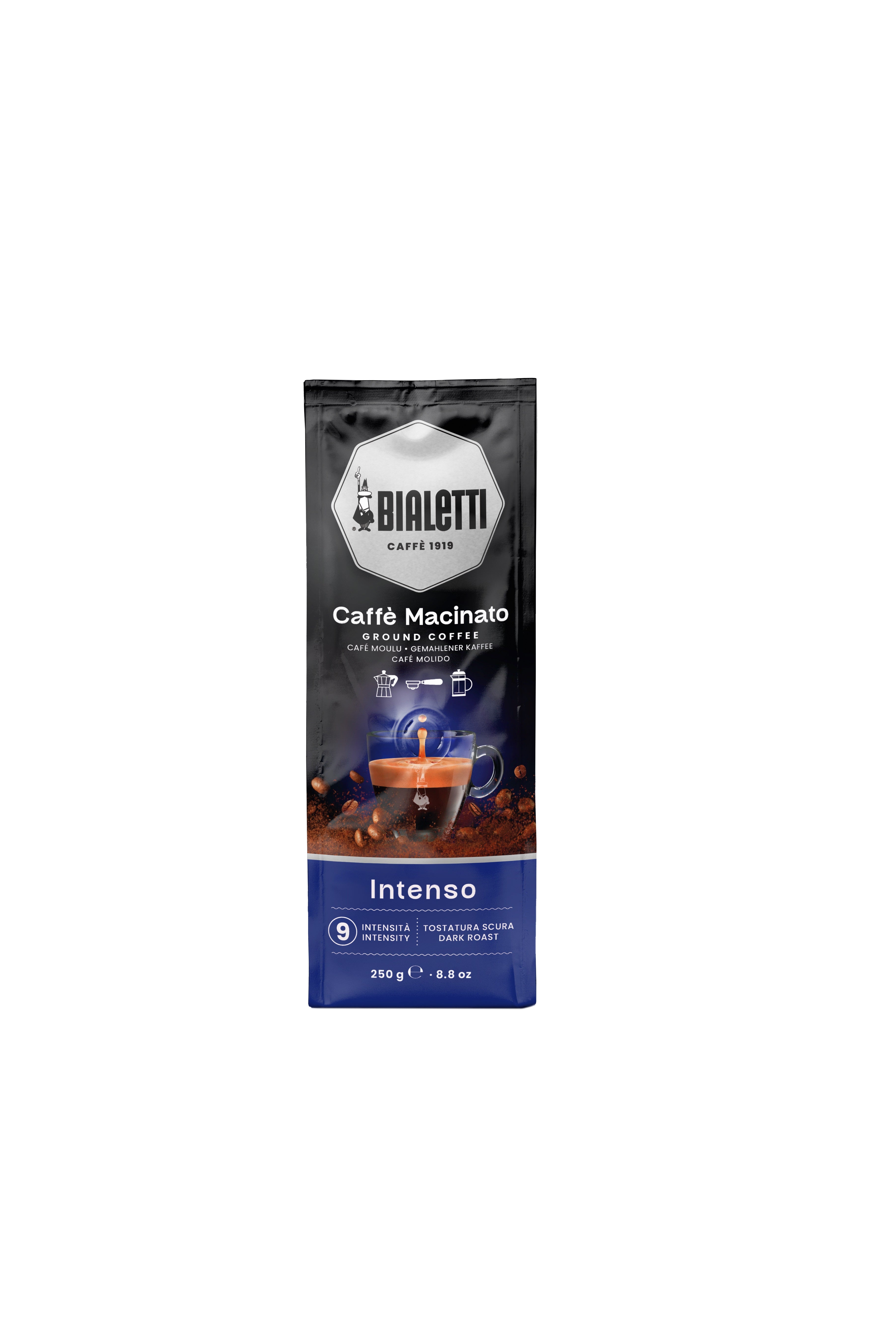 Bialetti Intenso Ground Coffee – 250 g