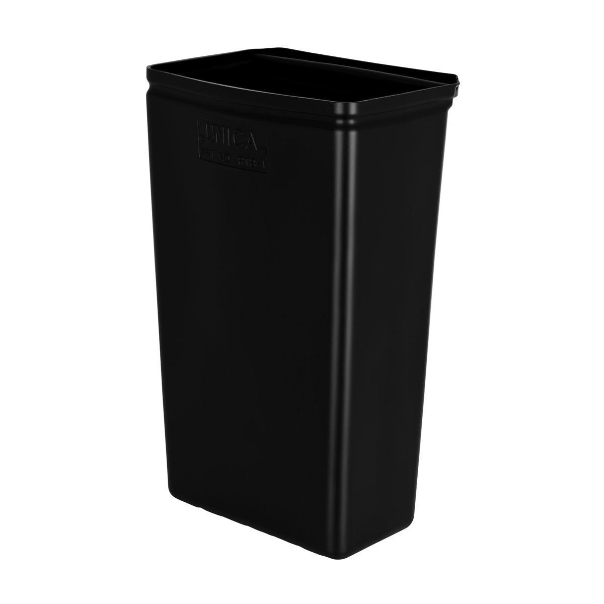 Unica Refuse Bin Black Suits 9600 601x350x250mm